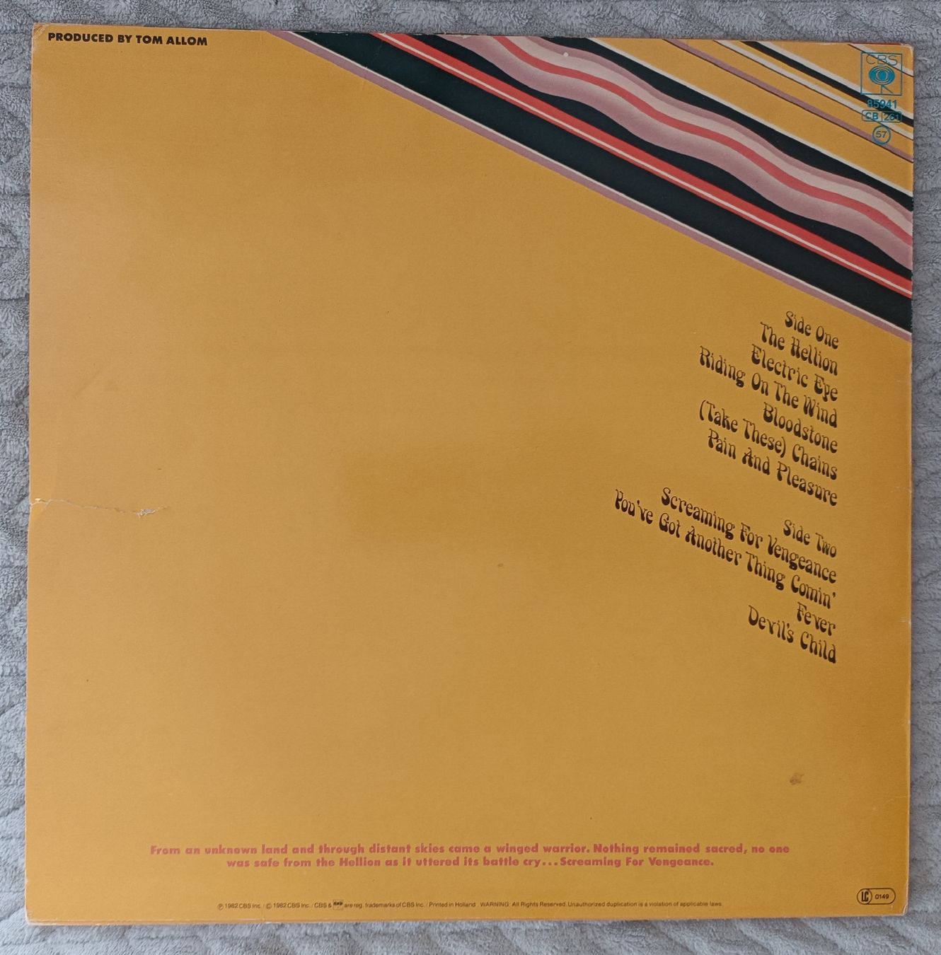 Vinyles: JUDAS PRIEST - Screaming for vengeance LP – D'occasion à Luzern par cryptonic79 1