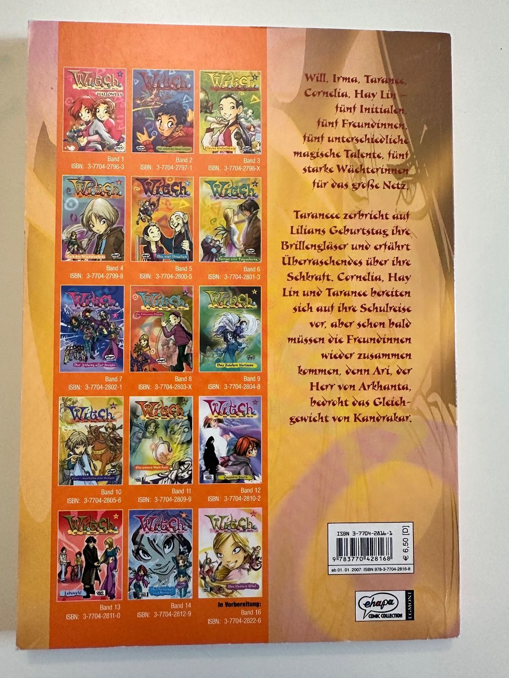 Comics: W.i.t.c.h. Taschenbuch Band 15 - Witch – Gebraucht aus Münsingen von Ganjam 2