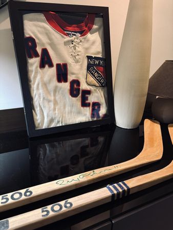 🔥New York Rangers Trikot Cosby vintage mit Eishockeystock🔥