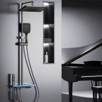Luxus LED Duschsystem mit digitalem Duschcontroller ab 1 Fr.