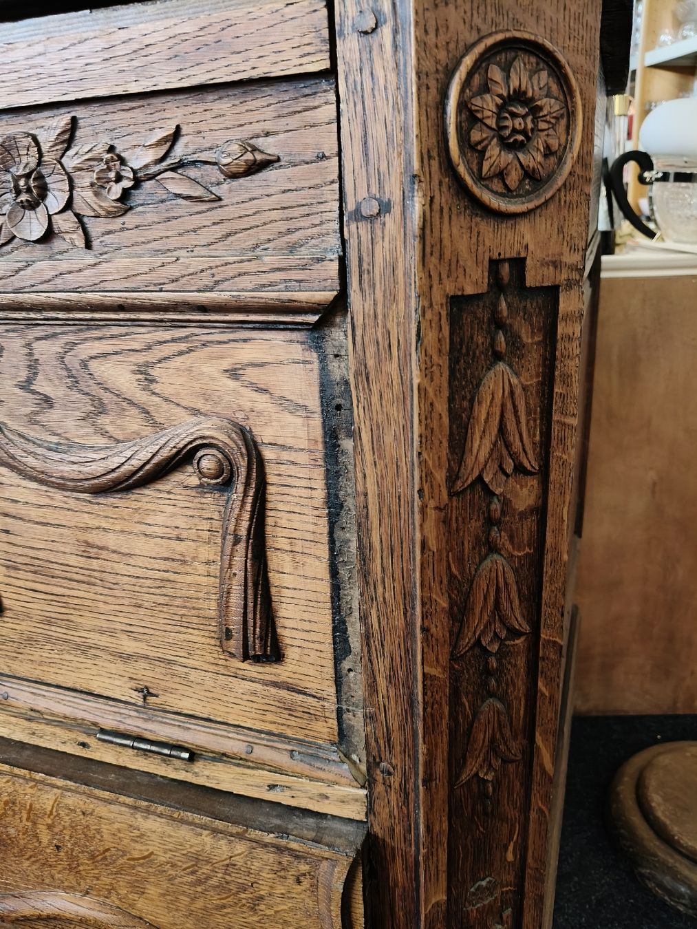 Commodes: Antike Große Truhe/kommode – D'occasion à Zwingen par inf_2blh 8