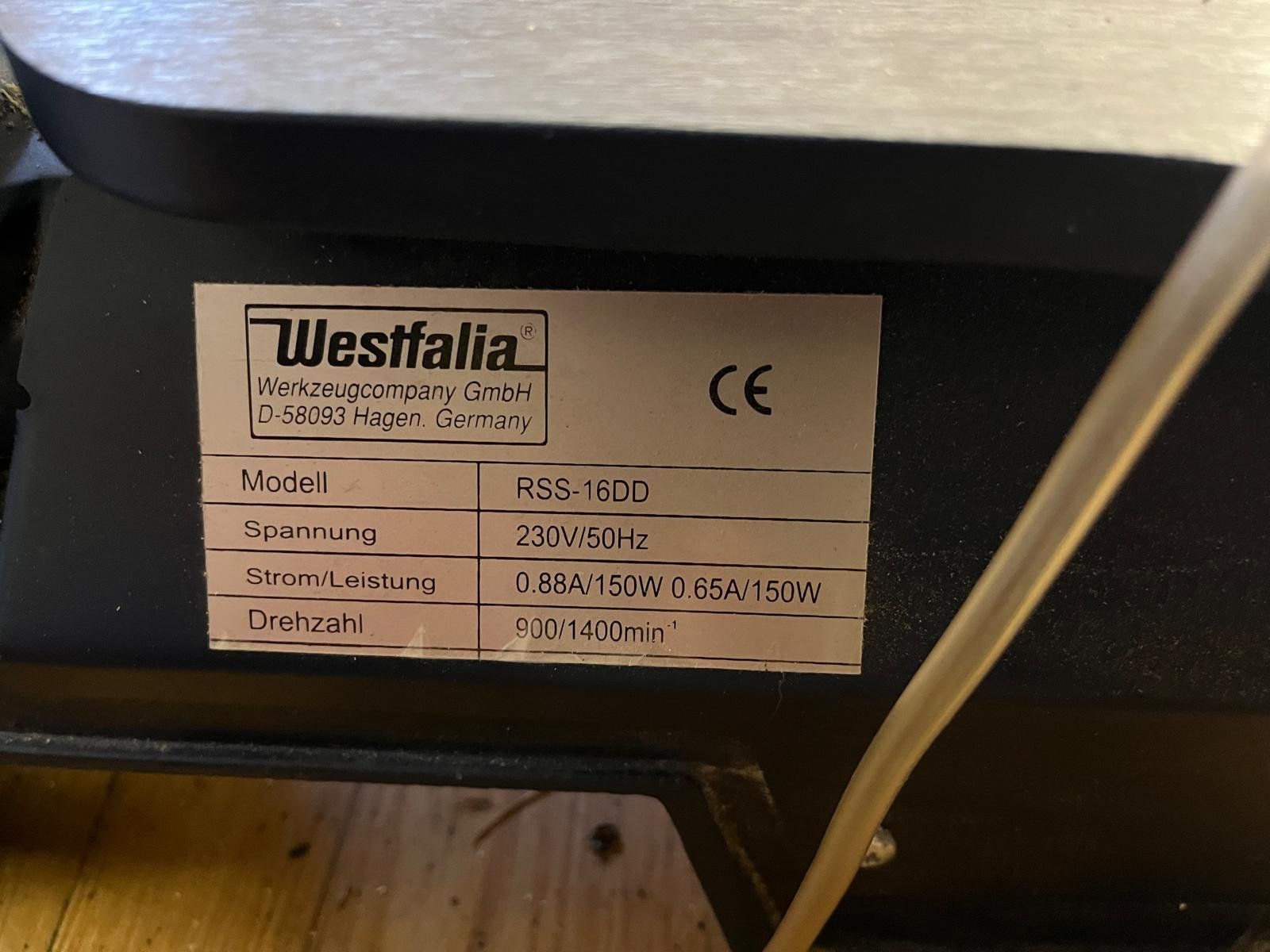 Sägen: Westfalia Dekupiersäge RSS-16DD – Gebraucht aus Schaanwald von sch_8wqv 1
