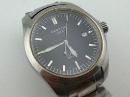 CERTINA Herrenuhr läuft / montre pour homme