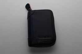 Geldbörse mit vielen Kartenfächern - echtes Leder