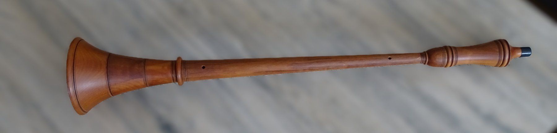 Strumenti musicali: Mittelalterliche handgefertigte Rauschpfeife – Nuovo (secondo la descrizione) da Wikon venduto da rossmueller.f