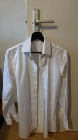 Designerhemd weiss 38