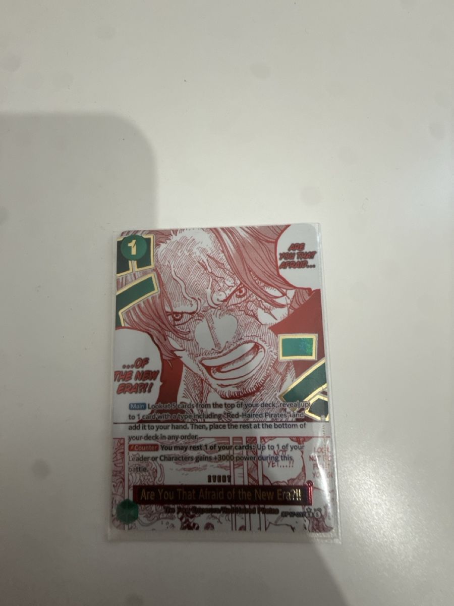 Bandai Carte collezionabili: Shanks op17 – Nuovo (secondo la descrizione) da Chernex venduto da Adrian-Nika