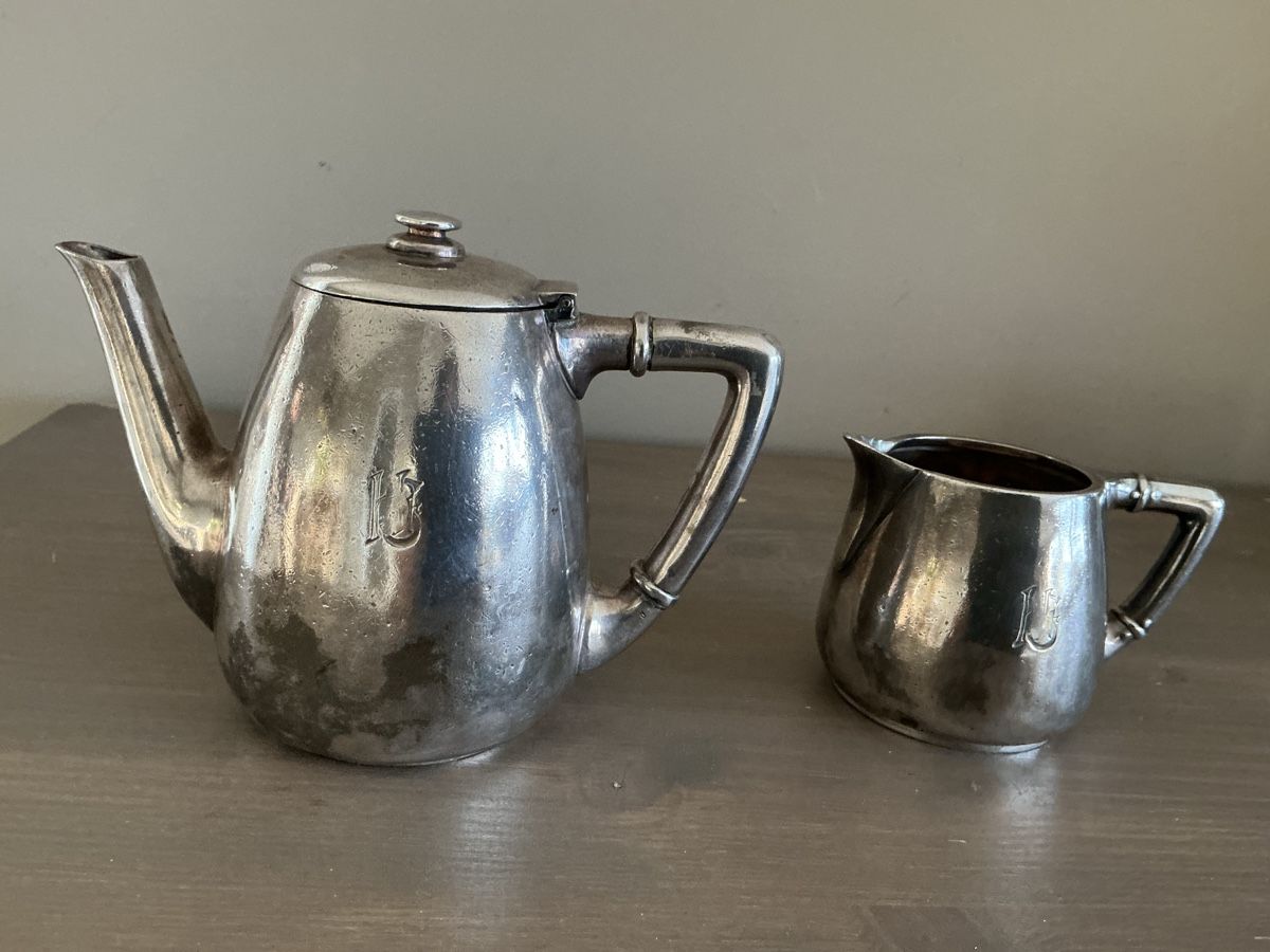 Teekannen: Versilbertes  Kaffee - und Milchkännchen von Wisstemann – Gebraucht aus Schönenwerd von simca04