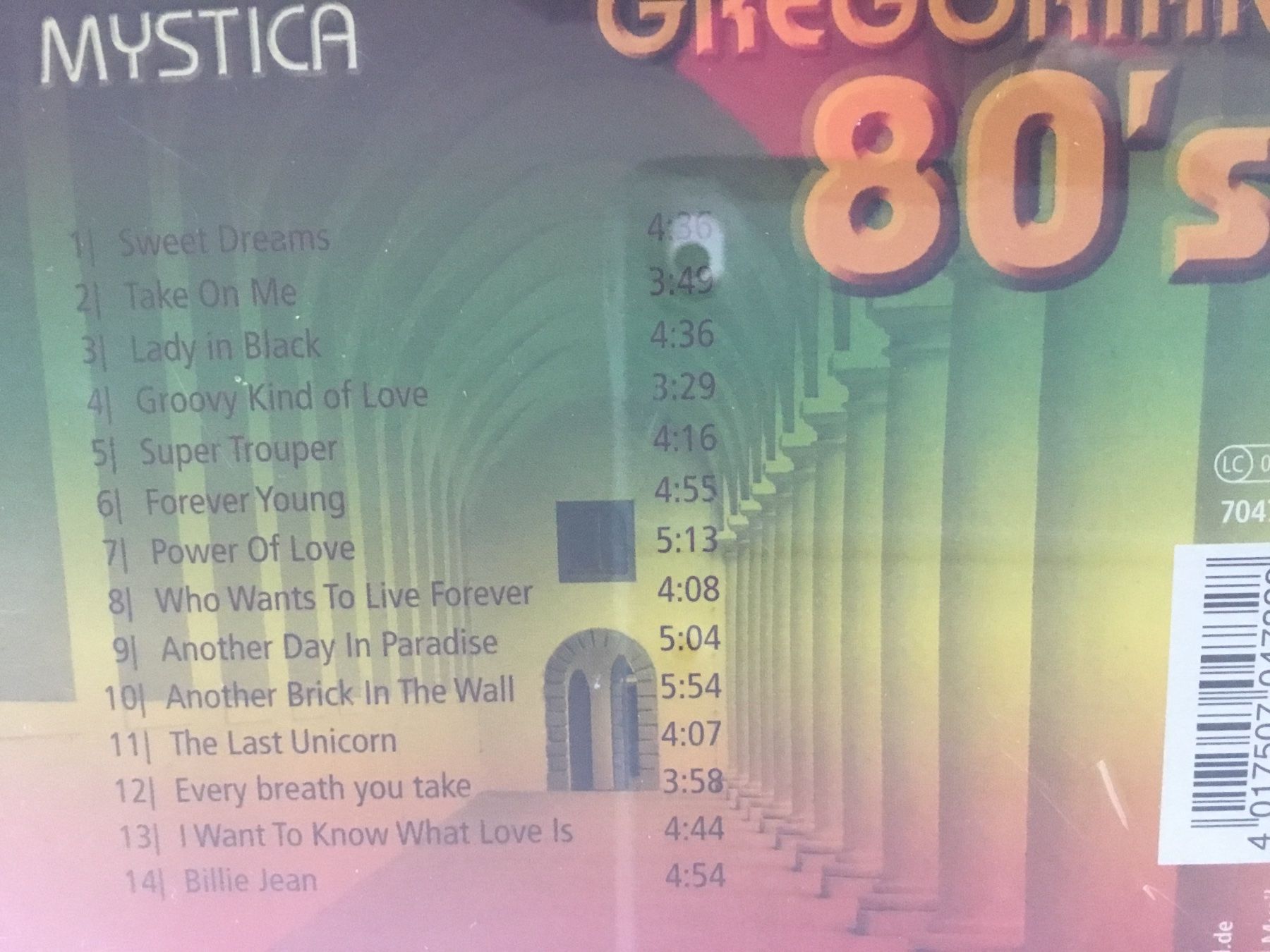 CDs: Mystica Gregorian 80's CD,  💿 – Gebraucht aus Thierachern von sweden08 1