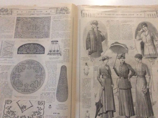 Riviste & Magazine: Journal sur la Mode 1915 – Usato da Genève venduto da edelweiss1900 5