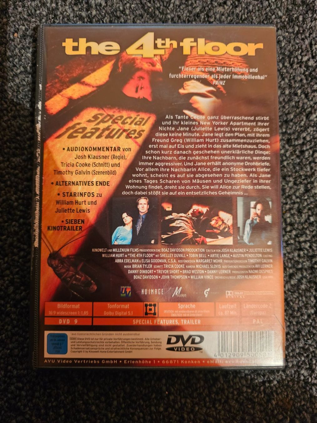 Tutti i DVDs: THE 4TH FLOOR(13092) – Usato da Ruswil venduto da M71 1