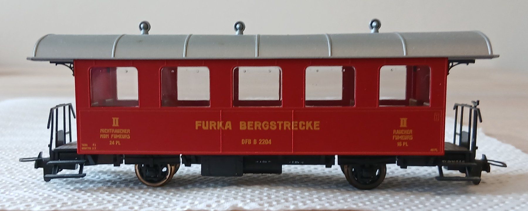 Bemo Modelleisenbahnen: Bemo DFB 2-achser Personenwagen – Neu und originalverpackt aus Münchenstein von Cellomar