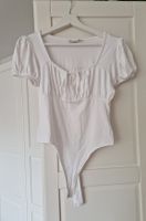 Tshirt Body in weiss, asos, Gr. S