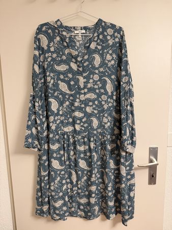 Kleid Jake's Paisley Grösse 42 blau guter Zustand