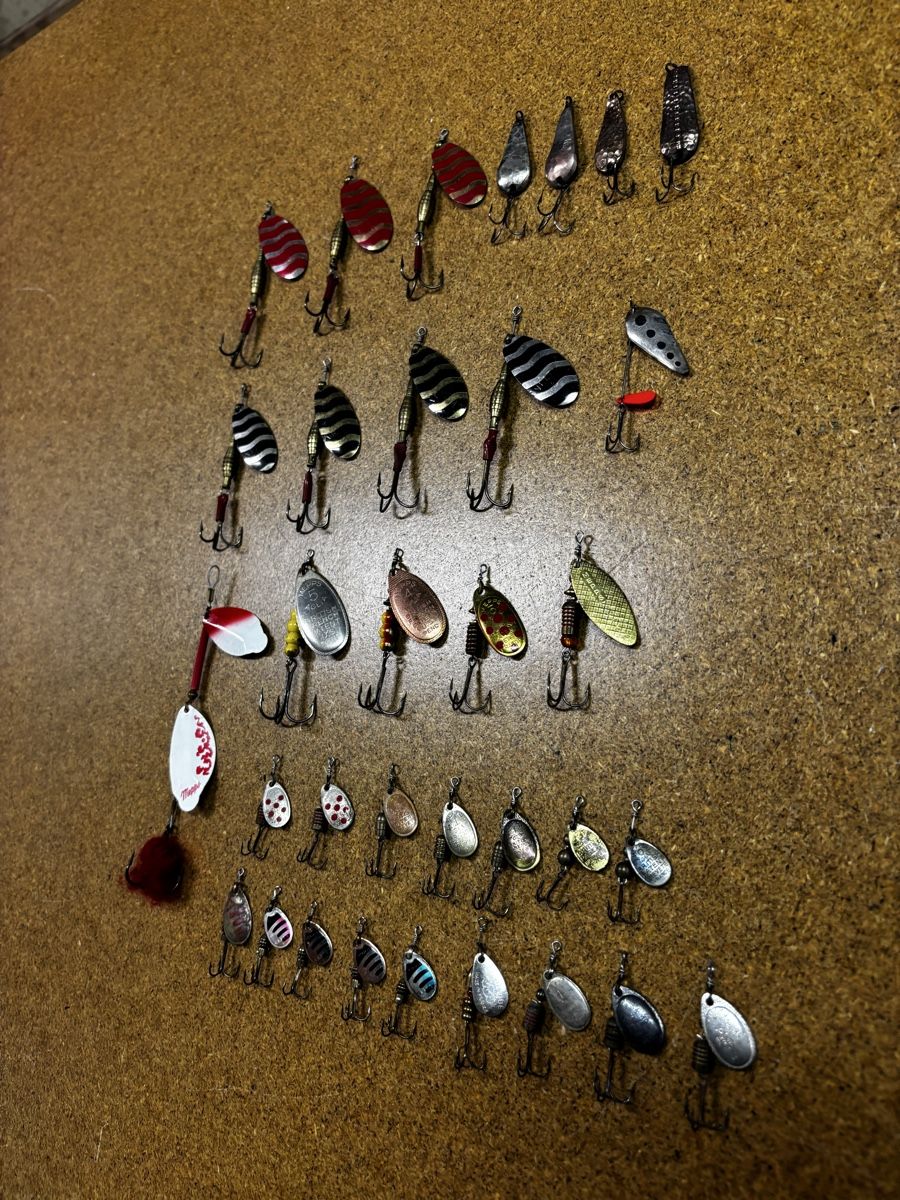 Köder: 33 Spinner und Löffel – Gebraucht aus Rheinfelden von Fisch223. 3