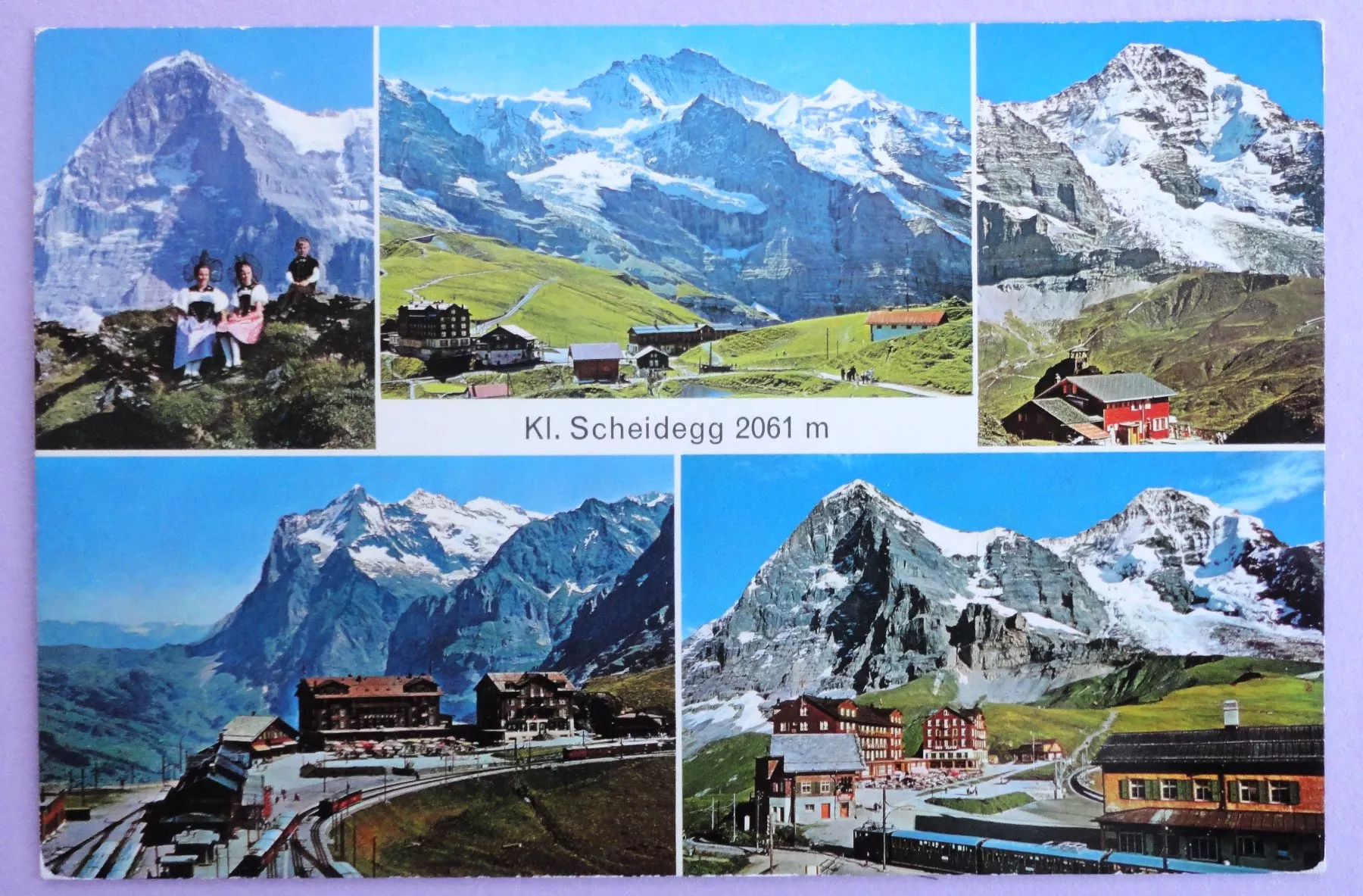 Cartoline postali: Kl. Scheidegg 2061 m – Difettoso da Fétigny venduto da Billy2miny