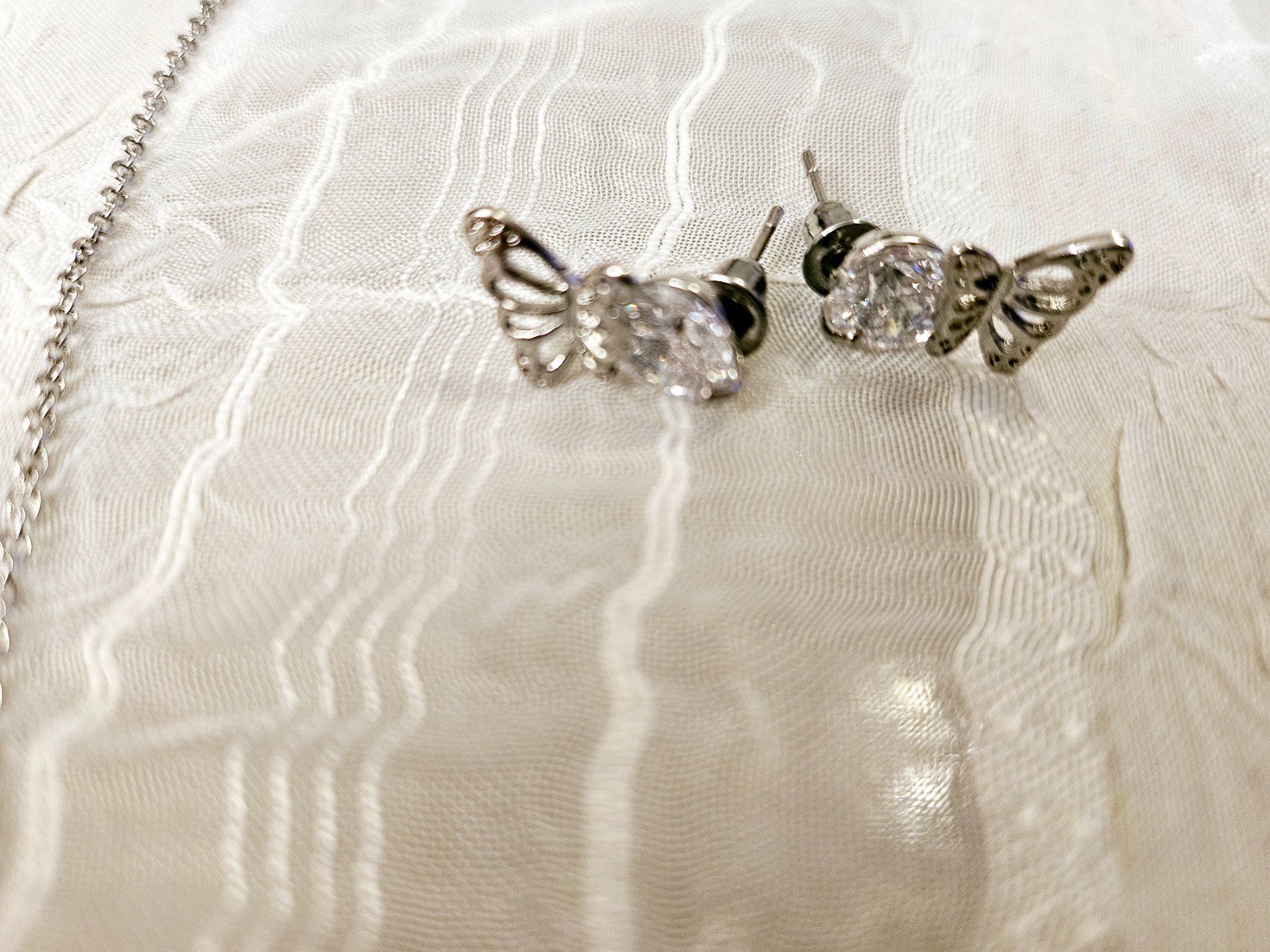 Ketten: Halskette modeschmuck&ohrstecker schmetterling – Neu (gemäss Beschreibung) aus Dietikon von Eleda 2