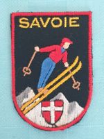 Vintage Badge Wappen SAVOIE ST. GALLER STICKEREI