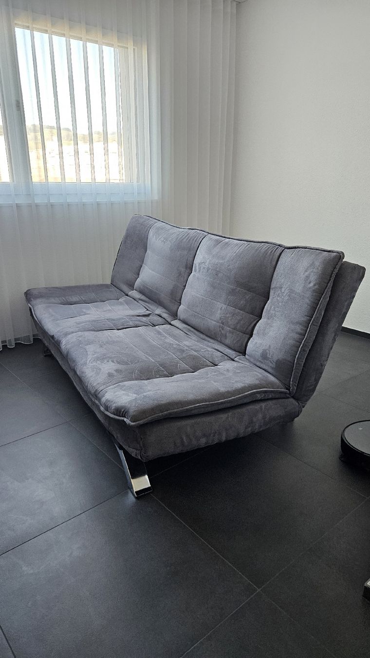 Divani: Bettsofa/Schlafsofa Grau in gutem Zustand – Usato da Eschenbach SG venduto da Solid92