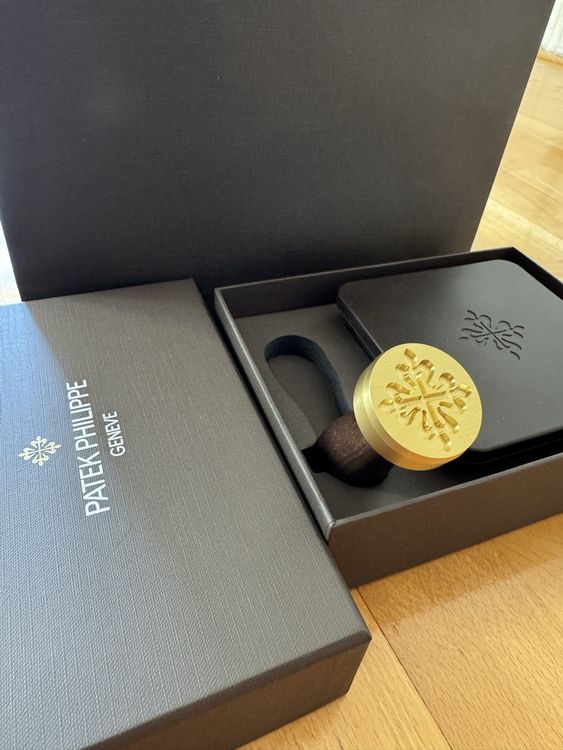Seltenes Patek Philippe Ice Cube Tray & Branding Stamp Set (Neu