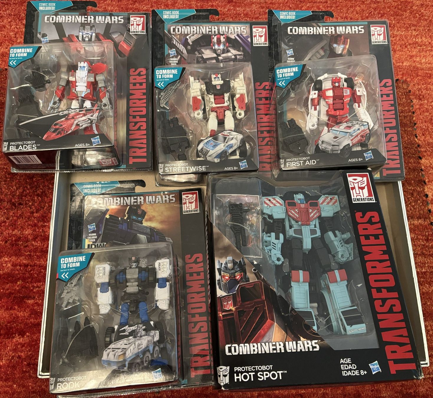 Hasbro Giocattoli: Transformers Combiner Wars Defensor (Protectobots) – Nuovo e nell'imballaggio originale da Founex venduto da spf_b7sg