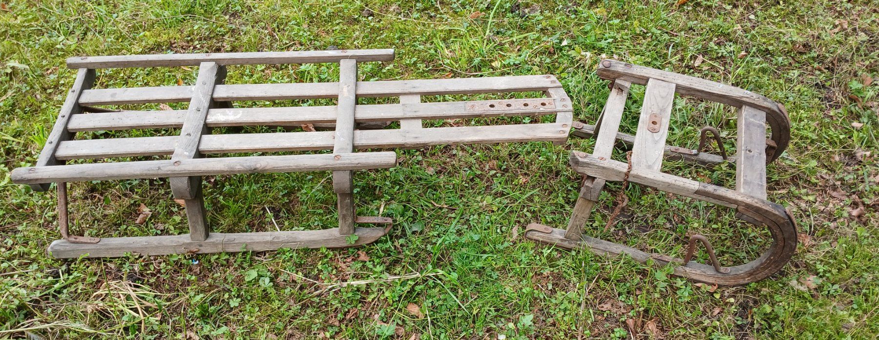 Slitta: Holzschlitten, Antiker Bop – Difettoso da Bilten venduto da Archiv55 2