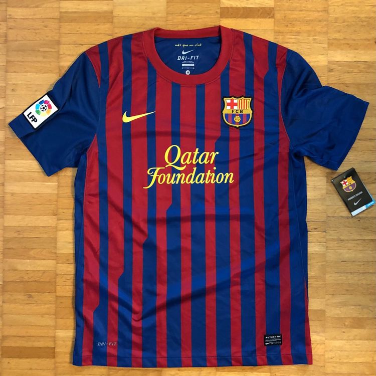 Maillot FC Barcelona 2011/2012 Domicile – Cesc Fabregas #4 – Nike – Taille L