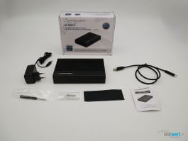 LC POWER 3.5" USB Festplattengehäuse, LC-35U3-C