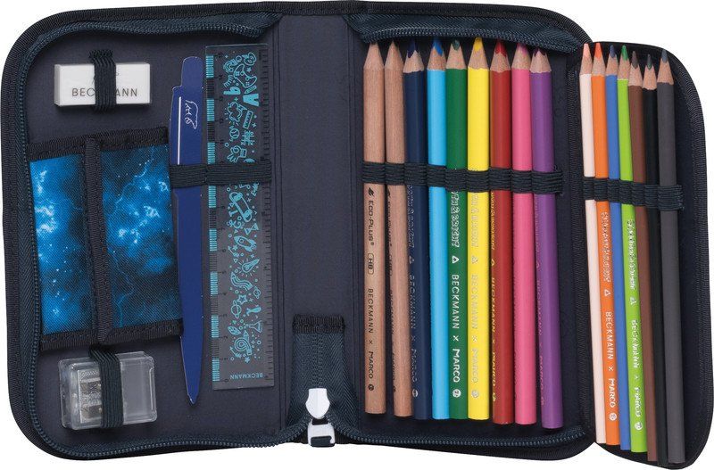Astucci : BECKMANN Schüleretui Classic Tech Rex – Nuovo e nell'imballaggio originale da Oensingen venduto da Liquidations-Shop 1