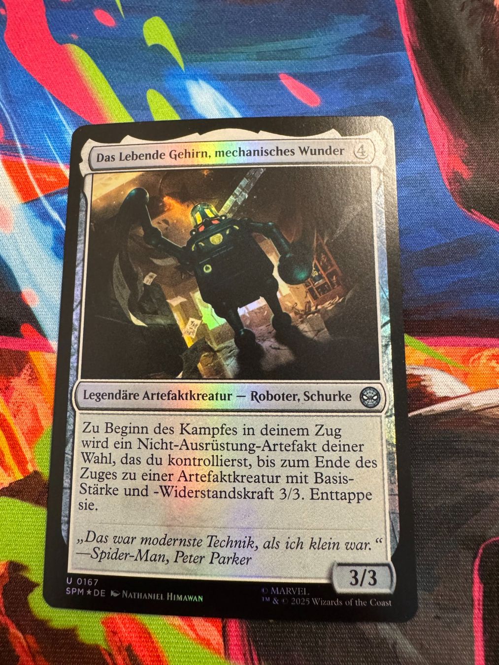 Magic The Gathering Carte collezionabili: Das Lebende Gehirn, mechanisches Wunder - SPM - Magic – Nuovo (secondo la descrizione) da Bülach venduto da Pfrenzel