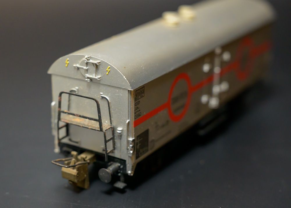 Trix Modellini di ferrovie: Transfesa Interfrigo Güterwagen TRIX H0 - defekt – Difettoso da Häusernmoos venduto da adlerfedern 2