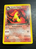 Pokemon Dunkles Gallopa 44/82 team rocket 1. edition