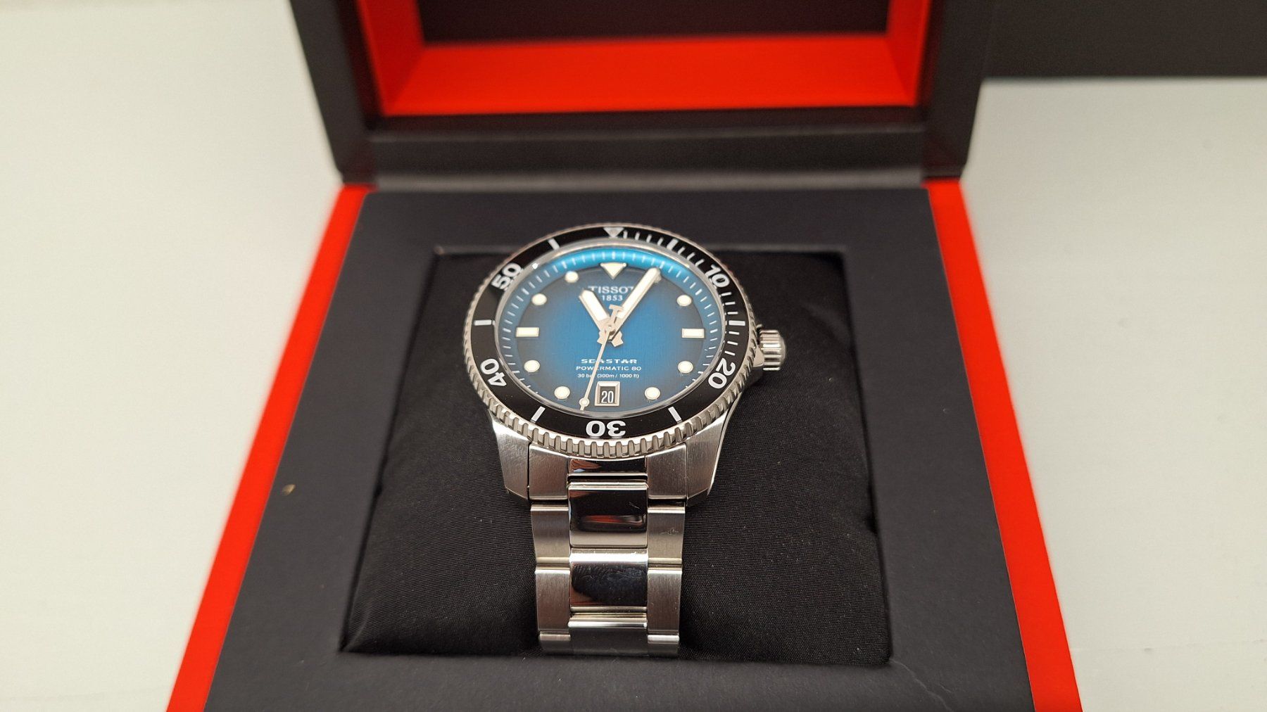 Powermatic Uhren: Tissot Seastar 1000 Powermatic 80 – Neu (gemäss Beschreibung) aus Barberêche von rafaman66 1