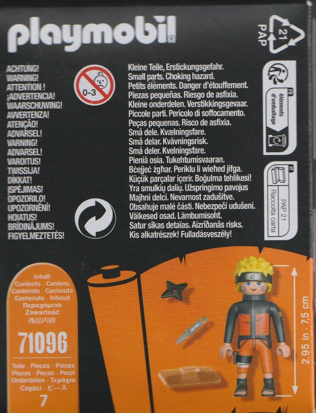 Playmobil Giocattoli: PLAYMOBIL  NARUTO SHIPPUDEN 71096 NARUTO new – Nuovo e nell'imballaggio originale da Vezia venduto da Aquarius_Age 1