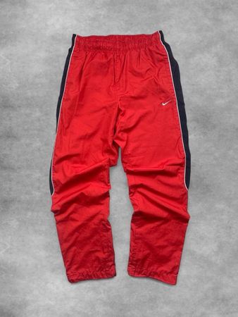 Nike red trackpant
