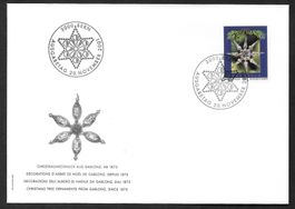 FDC 1039 Weihnachtsmarke ET 20.11.2001