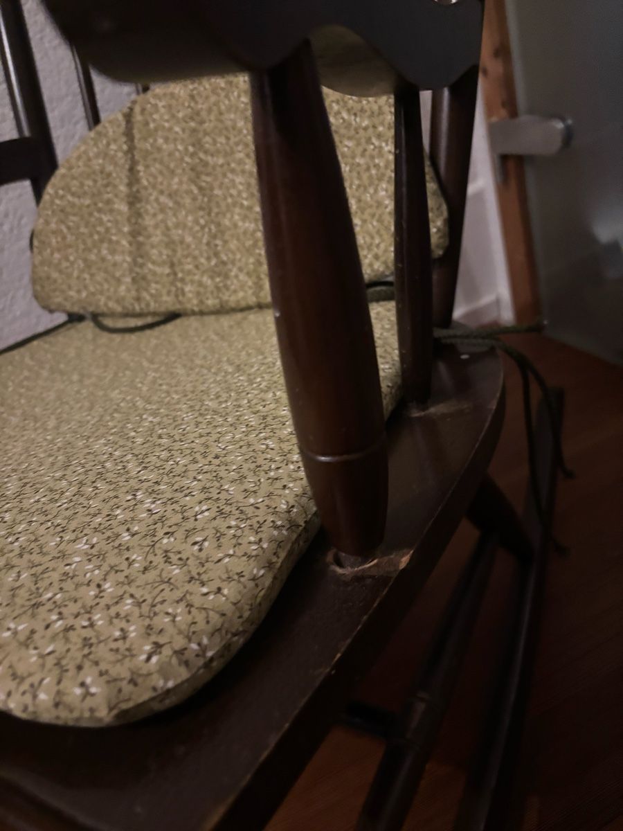 Sedie: Bequemer Holz Schaukelstuhl – Usato da Grafenried venduto da hollywoodprincess 2