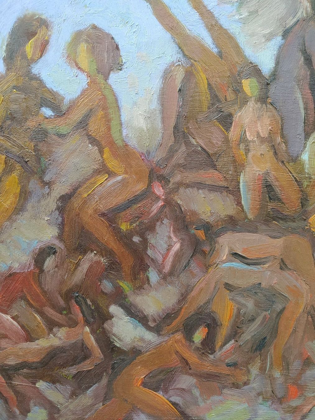 Gemälde: Ölgemälde - die Orgie, unsigniert – Gebraucht aus Bretzwil von nefith 8