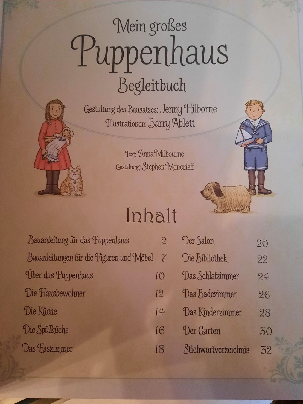Case e mobili per bambole: Bausatz / Viktorianisches Puppenhaus, stabiler Karton – Nuovo e nell'imballaggio originale da Allschwil venduto da saphira012 4