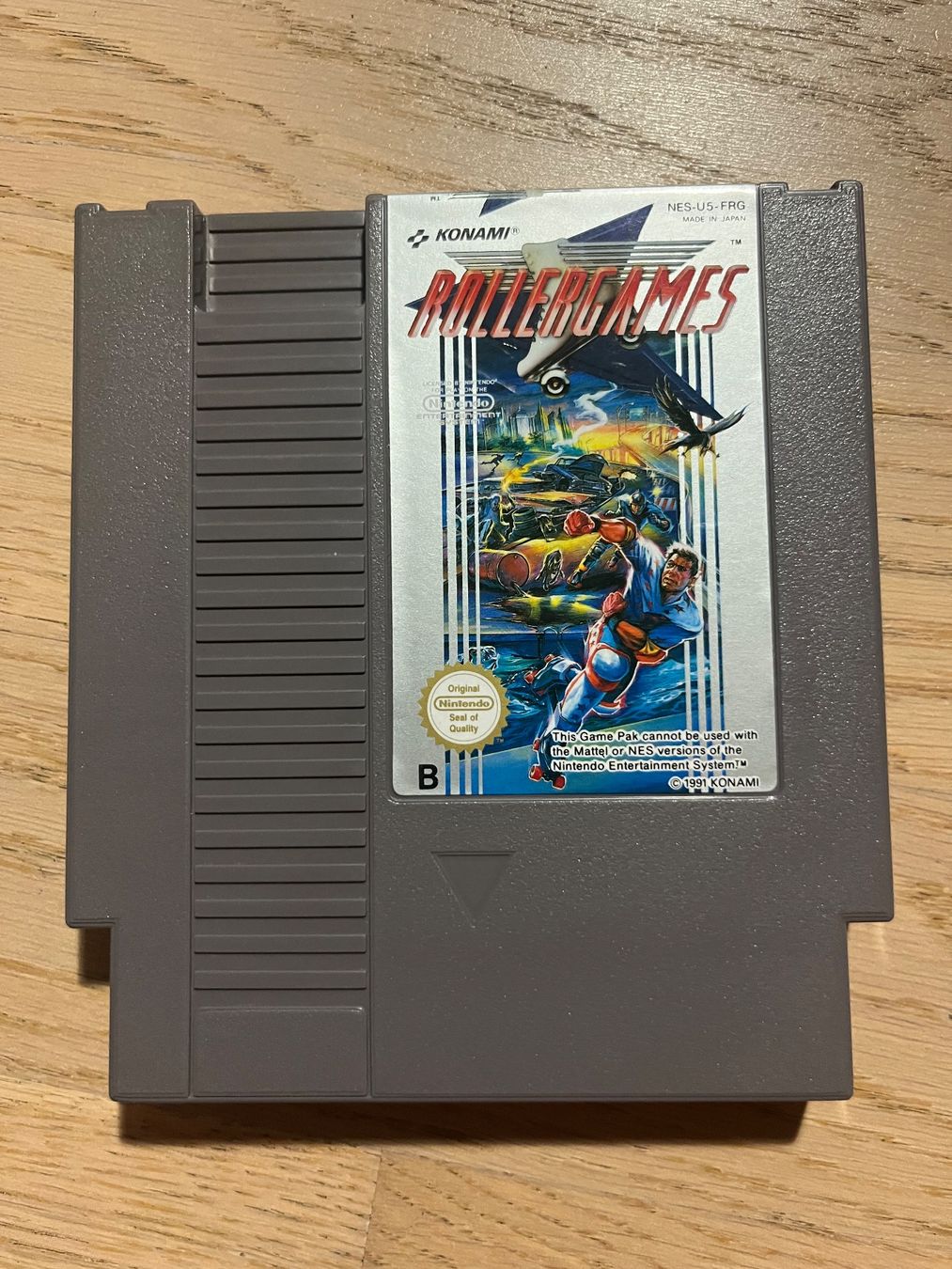 Nintendo Spiele: NES Rollergames – Gebraucht aus Lohn-Ammannsegg von Lea3009