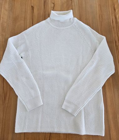 Pullover Herren Gr. M Bershka wollweiss