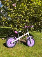 hübsches weiss-lila Laufrad für Kleinkind (Toddler) - HUDORA