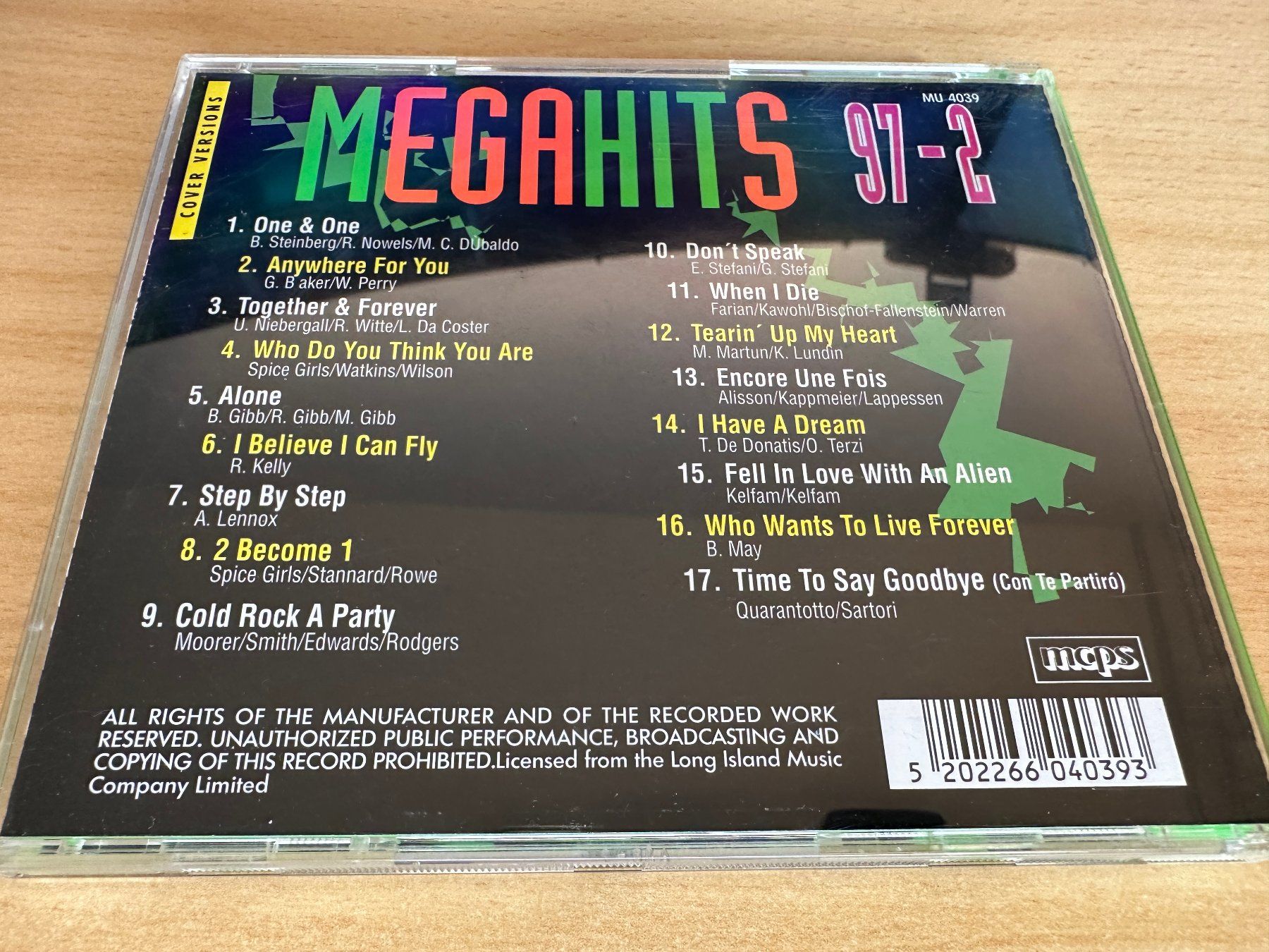 CD: Various - Megahits 97-2 – Usato da Rikon im Tösstal venduto da Alpenmutz 1