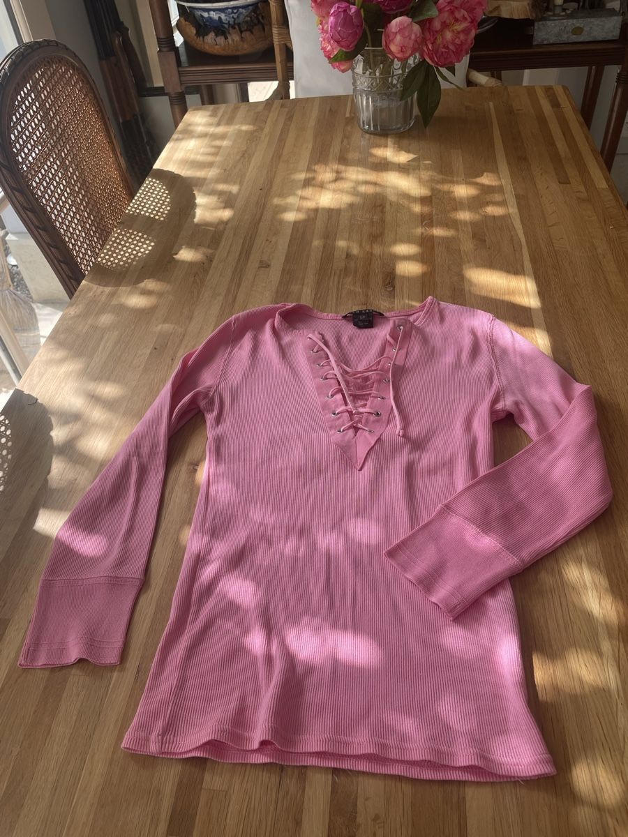 Ralph Lauren Top: T-shirt rose Ralph Lauren – Usato da Troinex venduto da nadinebmichaelson 3