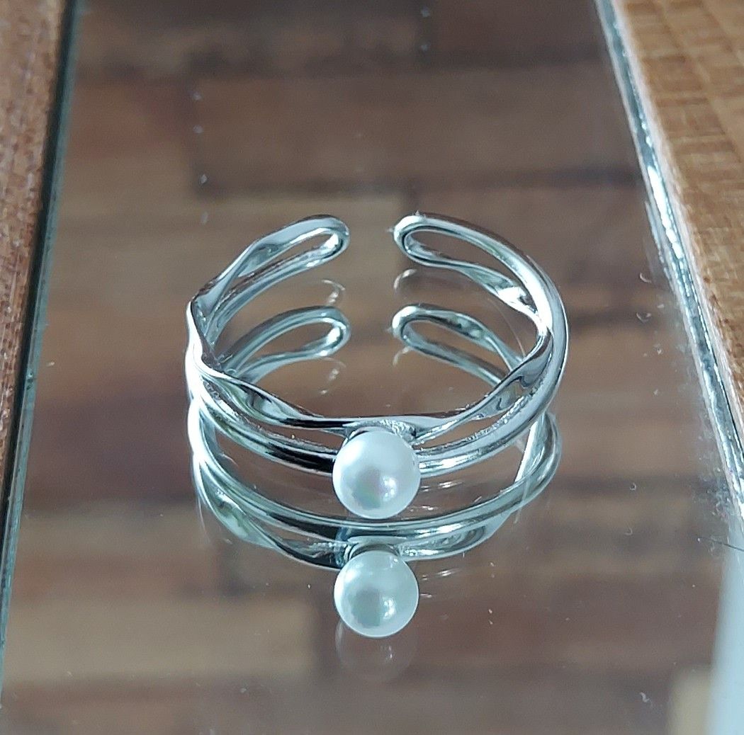 Anelli: 925 Silber Ring mit Perle – Nuovo (secondo la descrizione) da Ettenhausen TG venduto da CH2300 2