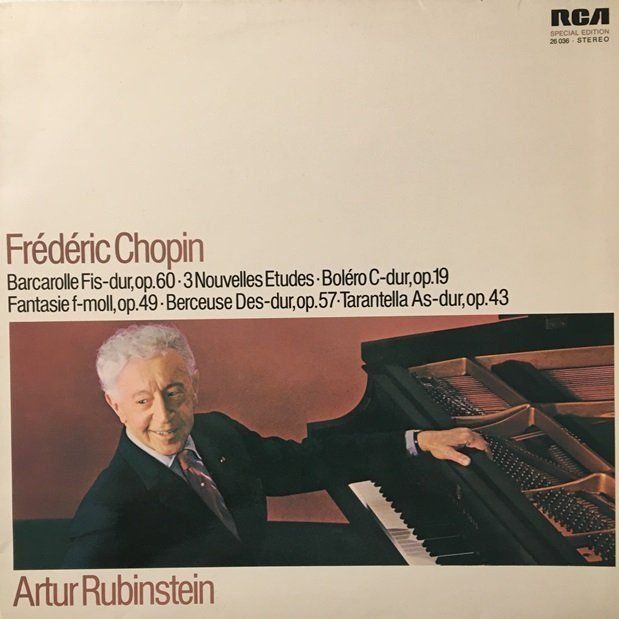 Dischi in vinile: Frédéric Chopin (LP, Artur Rubinstein) – Usato da Grüningen venduto da azulamarillo_vinyl