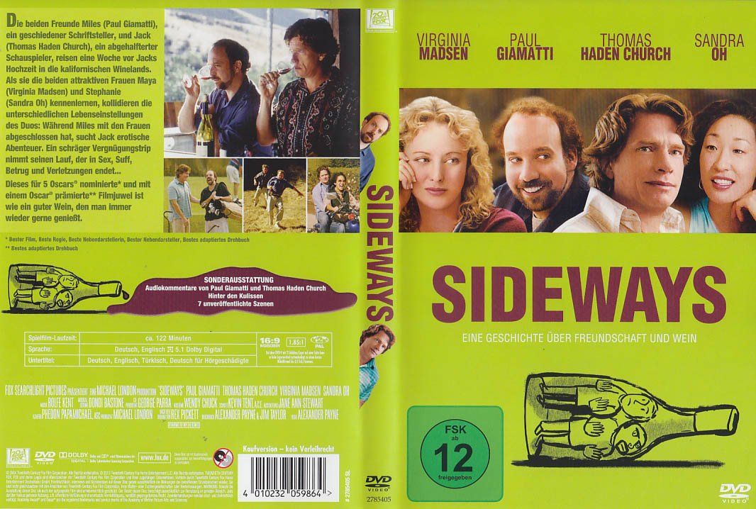 Tous les DVDs: Sideways – D'occasion à Stäfa par Supertramp73 3