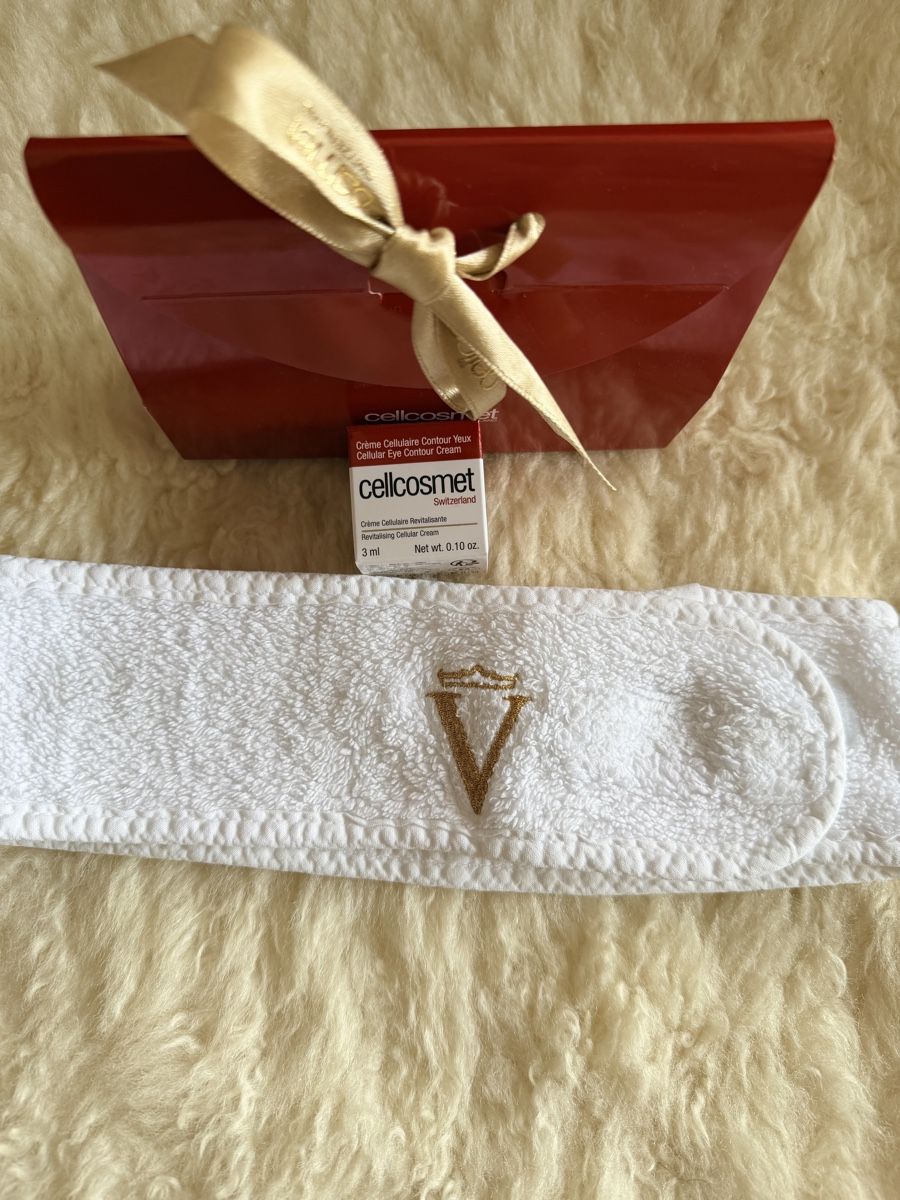 Cellcosmet Cura del viso: Crème cellcosmet et bandeau Valmont – Nuovo e nell'imballaggio originale da Lausanne venduto da Meganelausanne