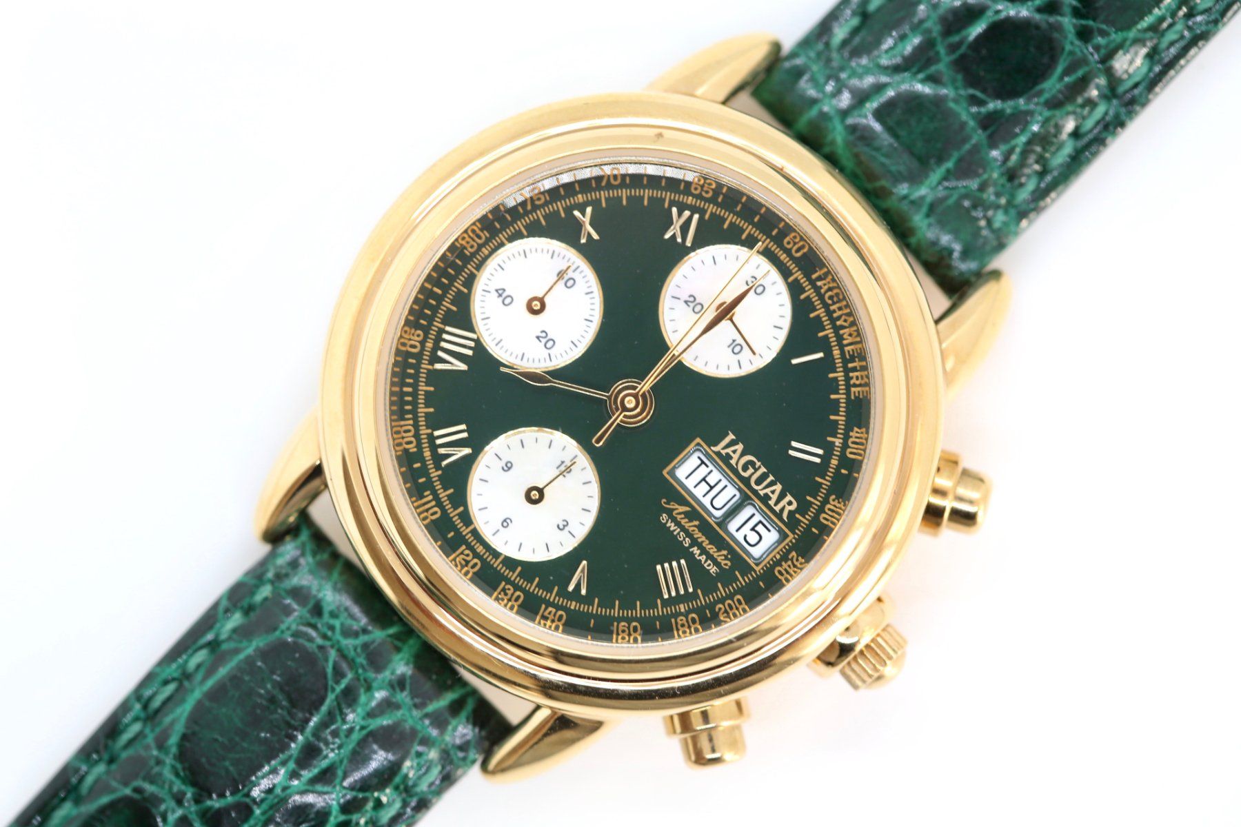 Orologi: Jaguar Chronograph Automatik NOS – Nuovo (secondo la descrizione) da Reinach BL venduto da Han-Numismatik 1