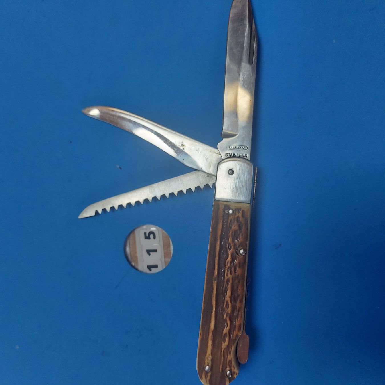 Coltelli tascabile: Sackmesser Jagdmesser Nr.115 – Nuovo (secondo la descrizione) da Opfikon venduto da Seevogt47